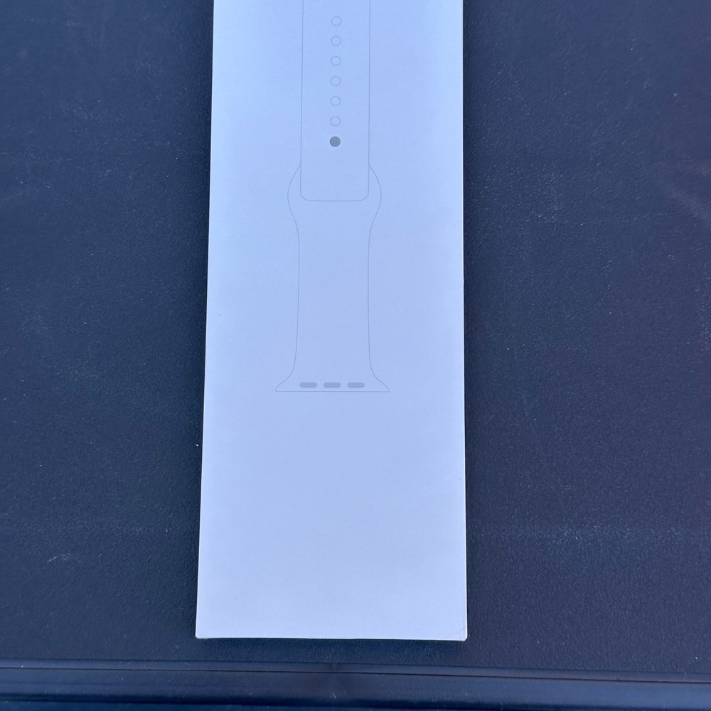 Apple Watch 40mm White Sport Band MTP52AM/A S/M & M/L Stainless Steel Pin - Picture 8 of 8